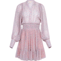 Georgette Mini Dress - Daisies