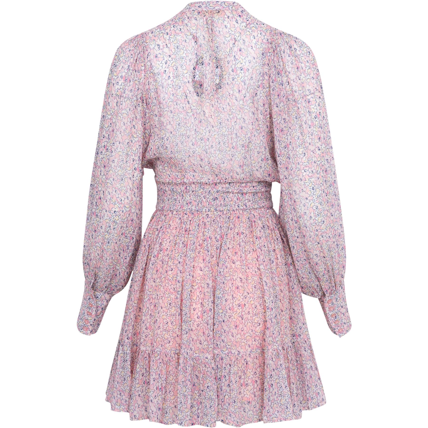 Georgette Mini Dress - Daisies