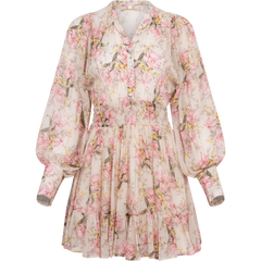 Georgette Mini Dress - Vintage Lilies