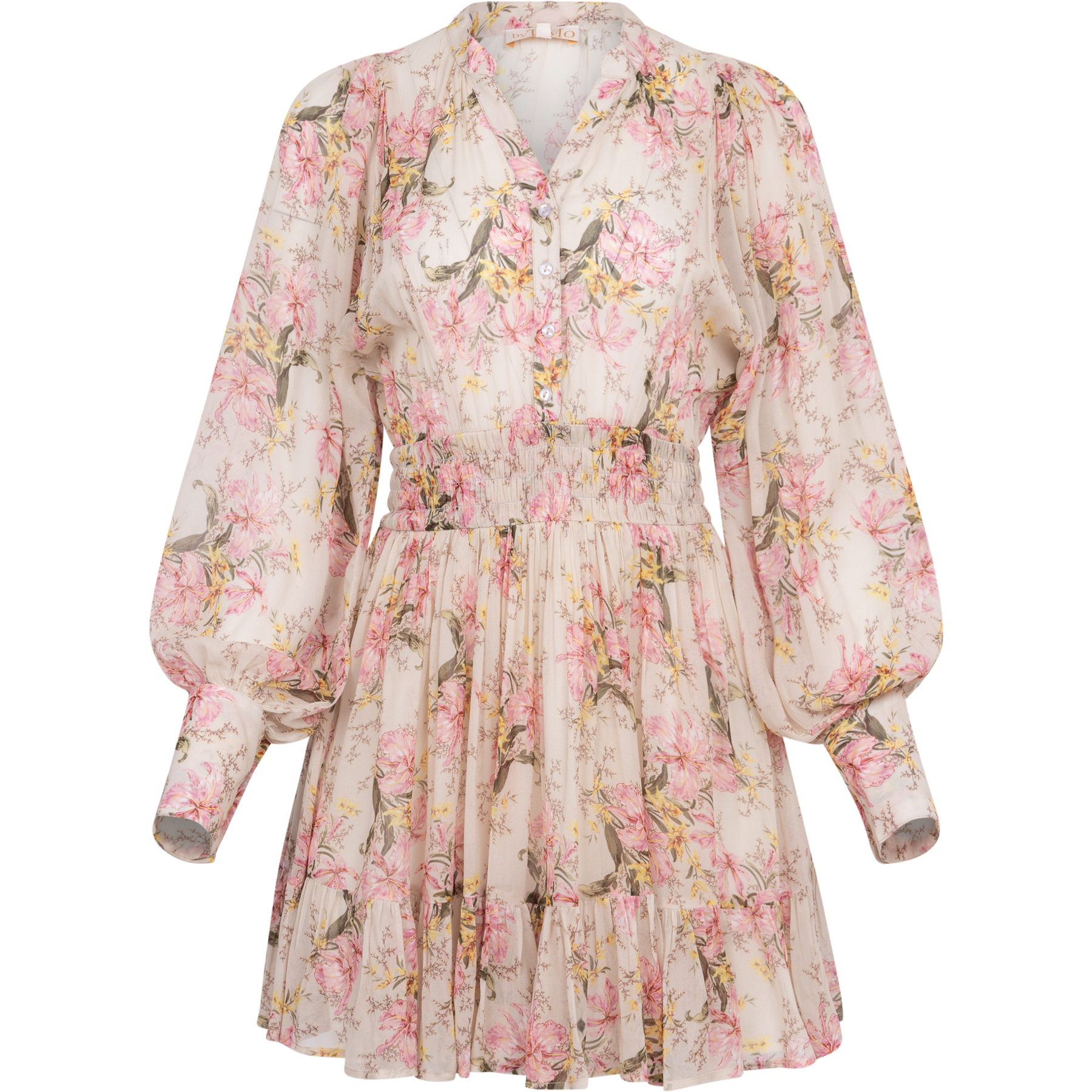 Georgette Mini Dress - Vintage Lilies