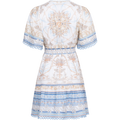 Callie Linen Dress - Light Blue