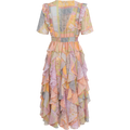 Aspen Dress Ruffle Skirt - Peach