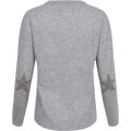 Cici Ws Patch Lurex Destroy - Gris Chine Clair