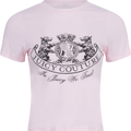 Enzo Dog Crest T-Shirt - Cherry Blossom