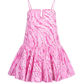 Willow Sweetheart Mini Dress - Dappled Flame