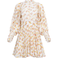Cotton Slub Mini Dress - Vinyl Wallpaper