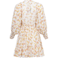 Cotton Slub Mini Dress - Vinyl Wallpaper