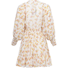 Cotton Slub Mini Dress - Vinyl Wallpaper