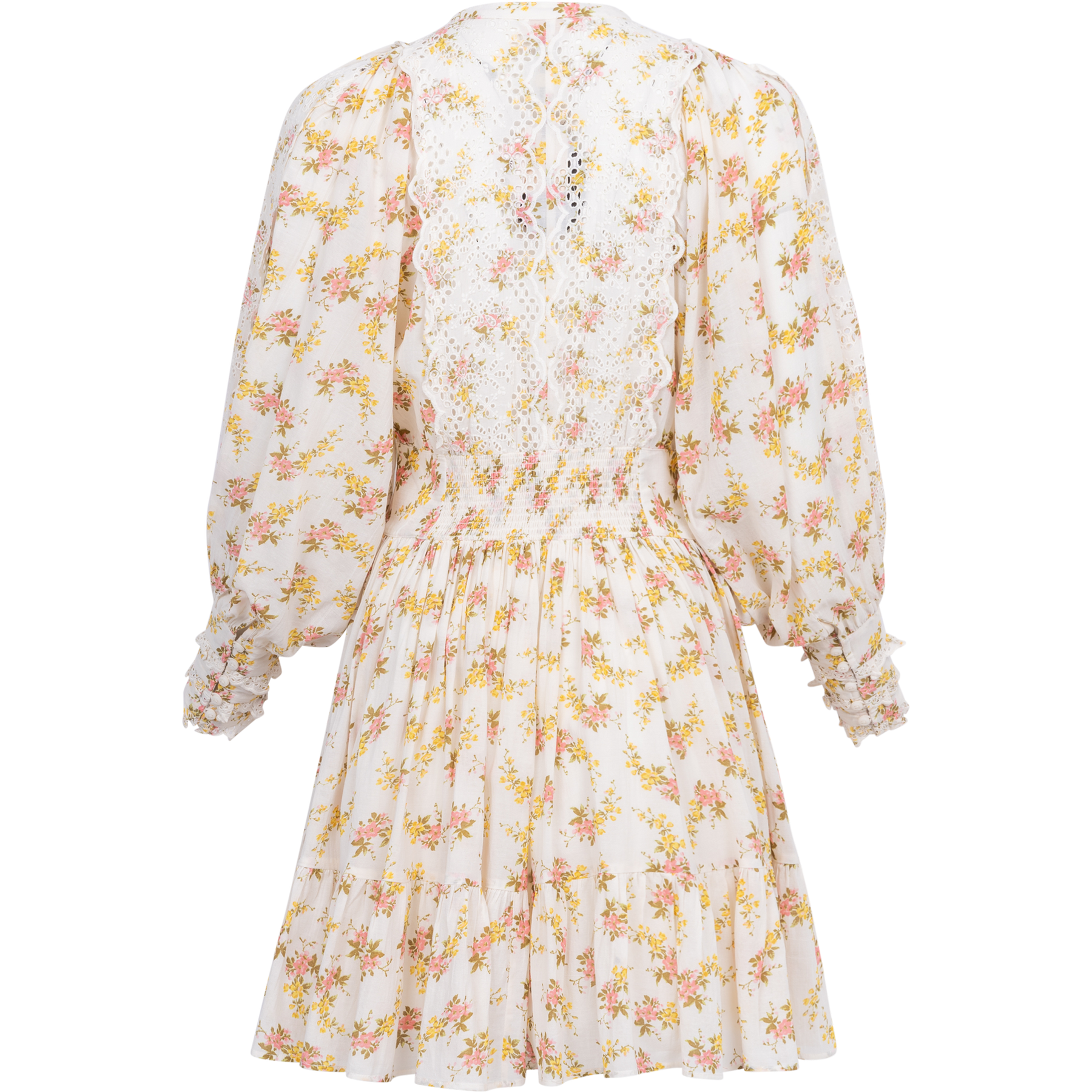 Cotton Slub Mini Dress - Vinyl Wallpaper
