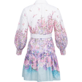 Berta Mini Dress - Lavender Garden