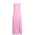 Clarice Draped Maxi Dress - Bon Bon Pink