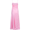 Clarice Draped Maxi Dress - Bon Bon Pink
