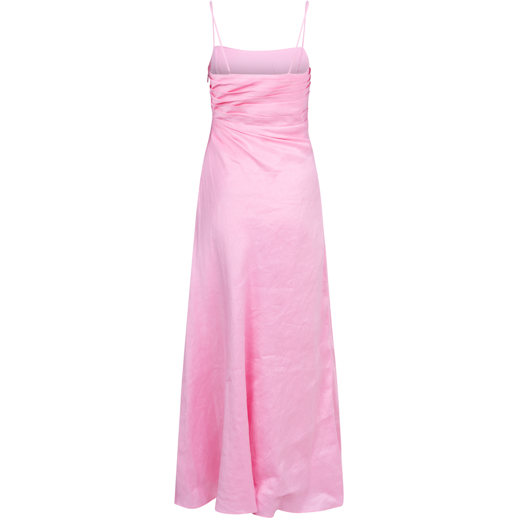 Clarice Draped Maxi Dress - Bon Bon Pink
