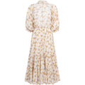 Cotton Slub Midi Dress - Vinyl Wallpaper