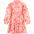 Alia Dress - Coral Garden Linen
