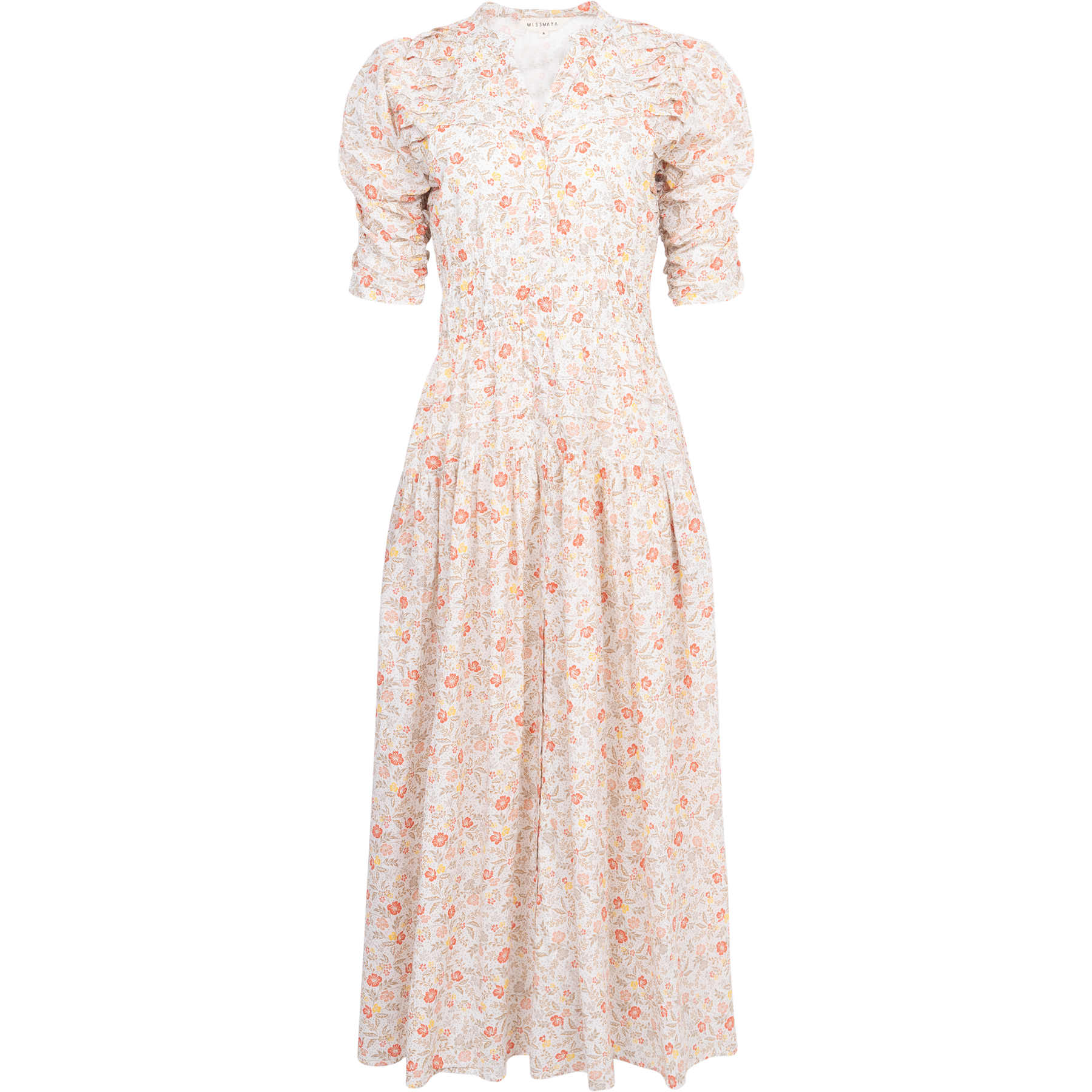 Fabienne Dress - Almond