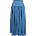 Denim Skirt - Light Blue Denim