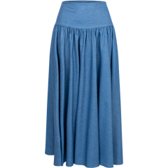 Denim Skirt - Light Blue Denim