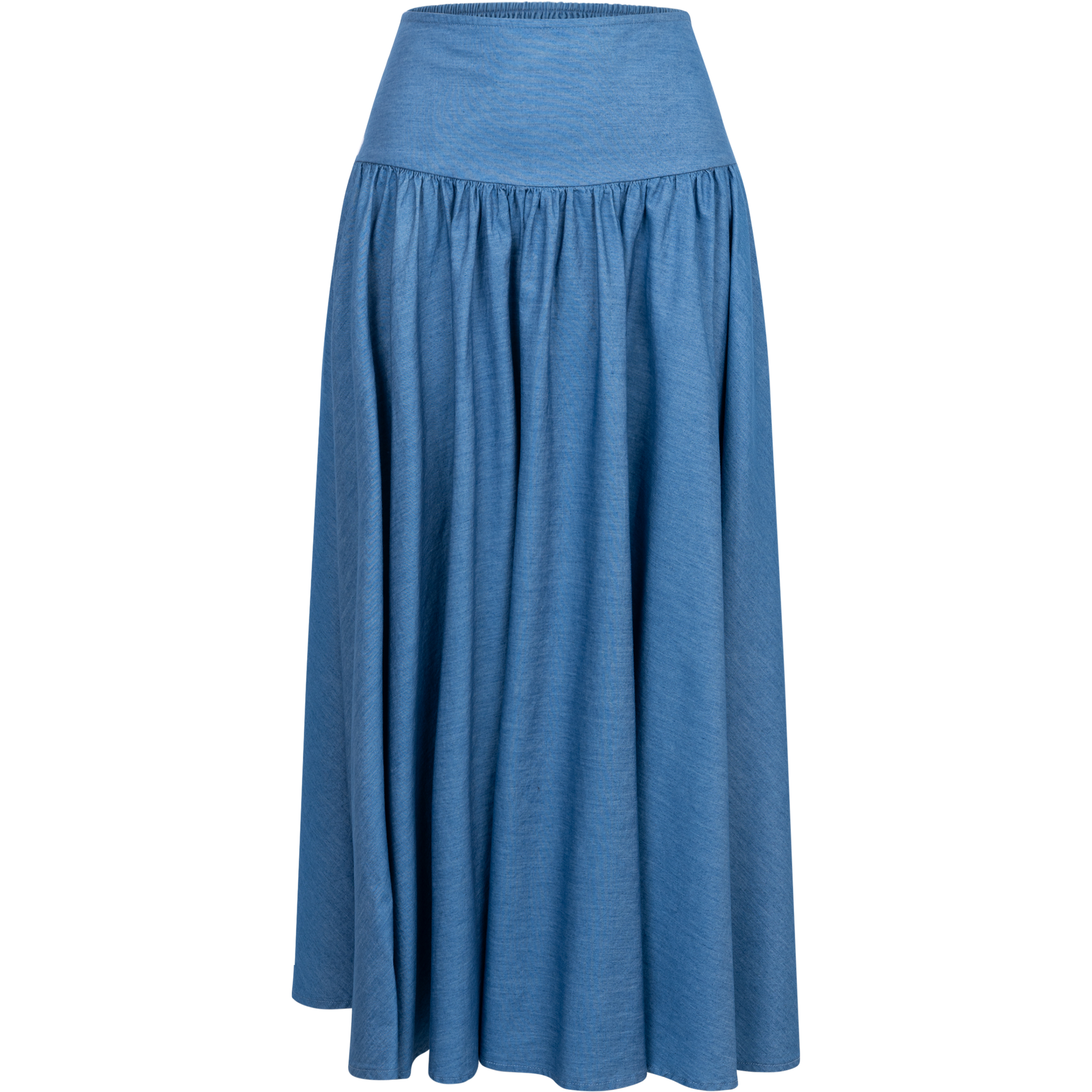 Denim Skirt - Light Blue Denim