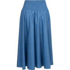 Denim Skirt - Light Blue Denim