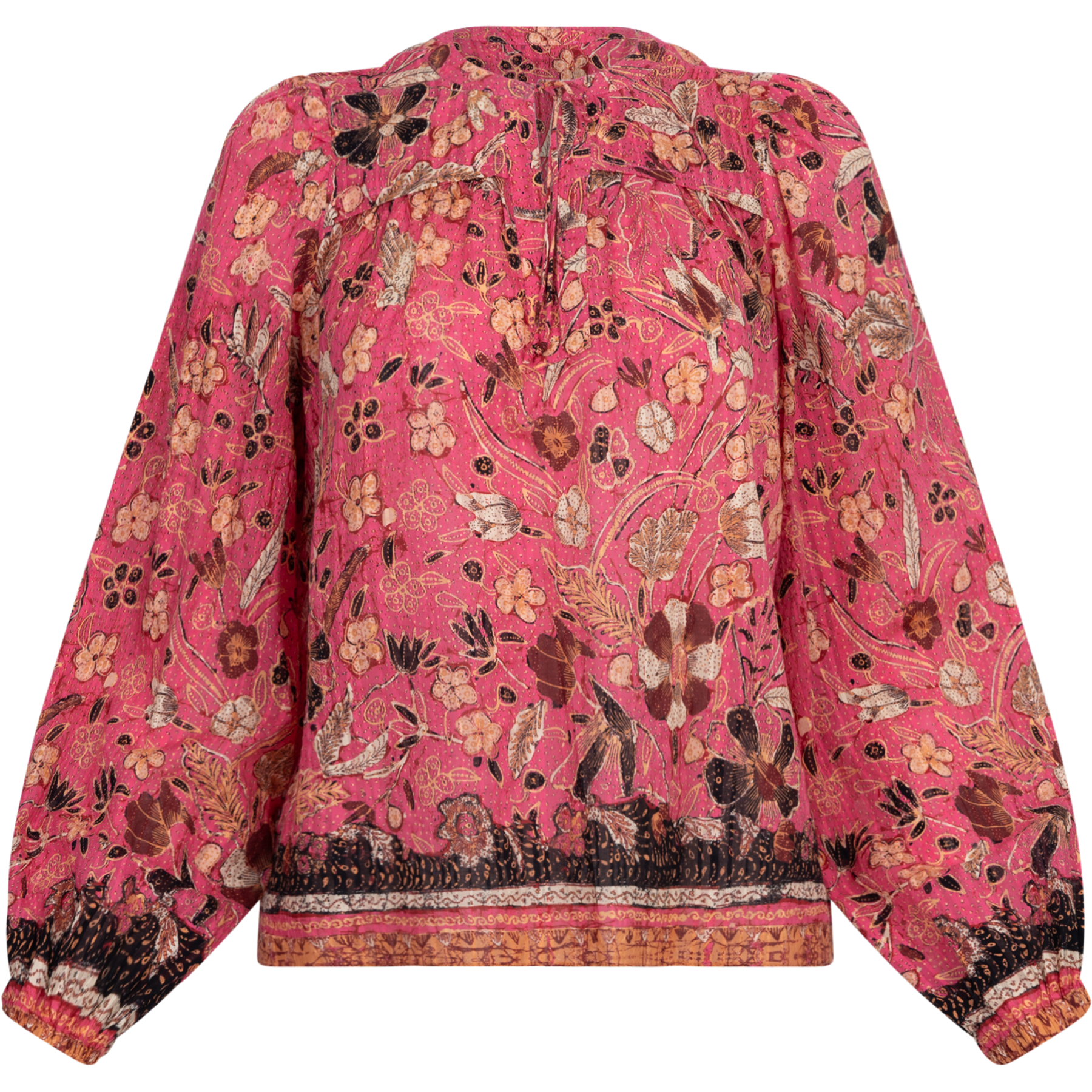 Andi Blouse - Hollyhock
