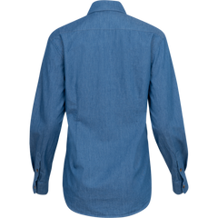 Denim Boyfriend Shirt - Light Blue Denim