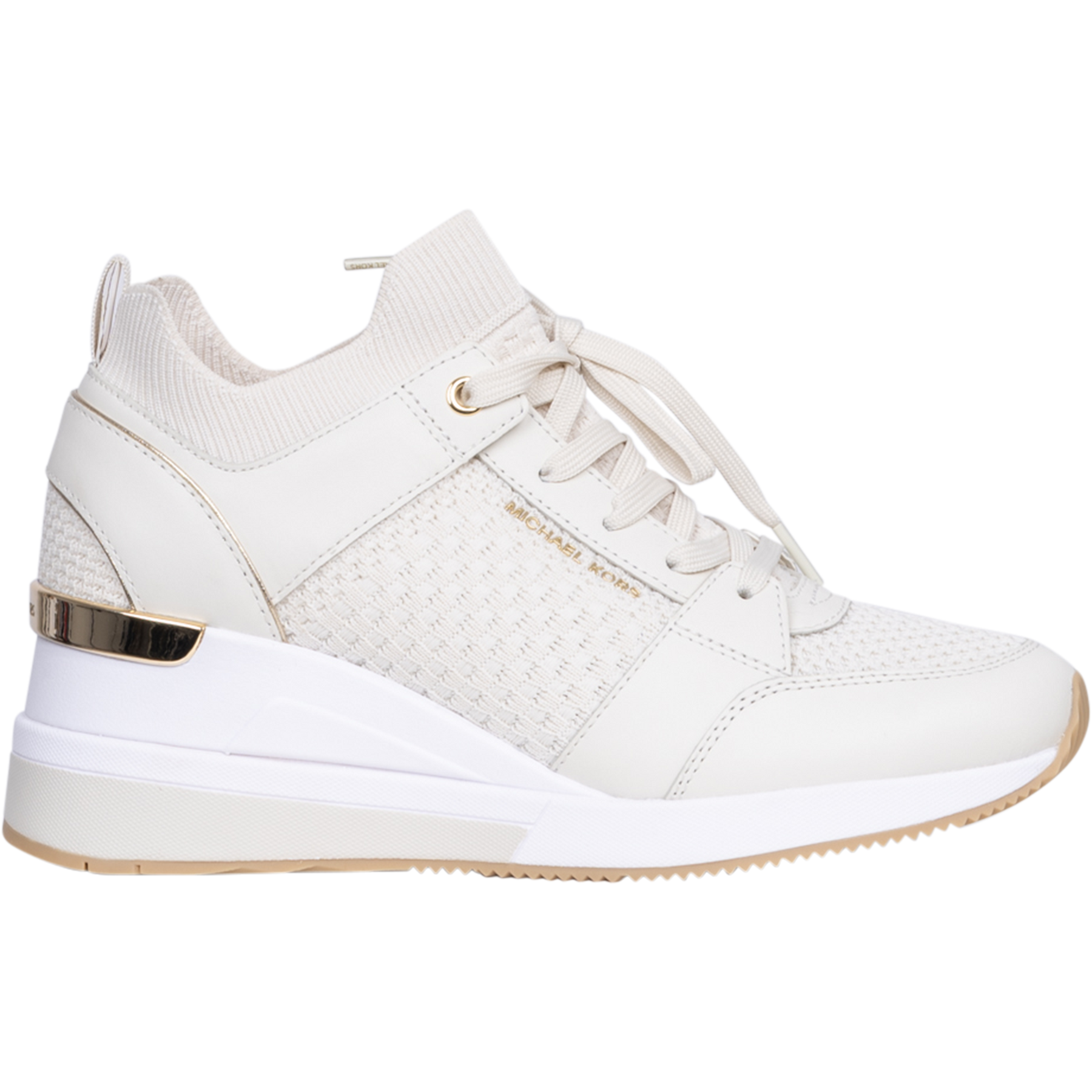Georgie Knit Trainer - Cream