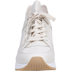 Georgie Knit Trainer - Cream