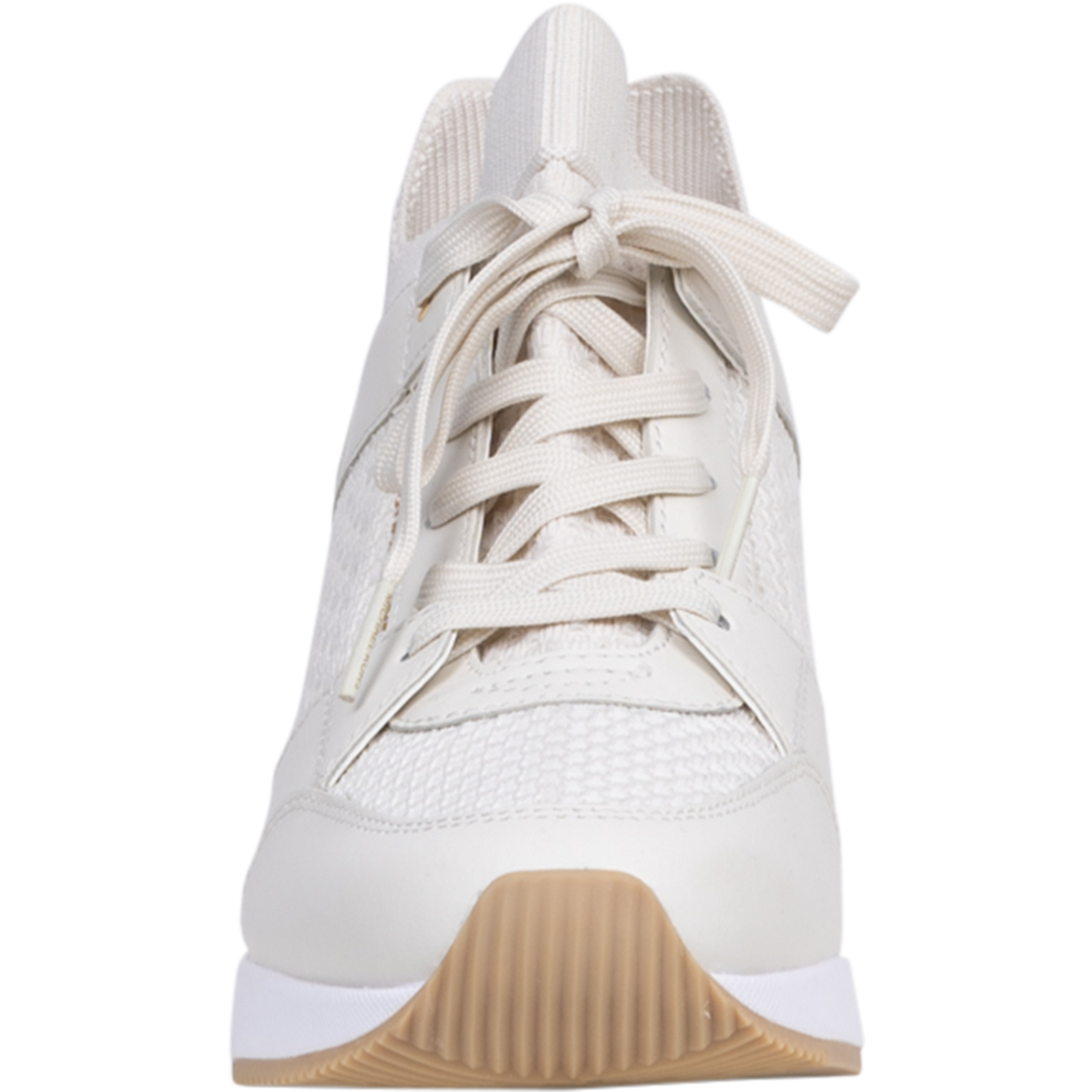 Georgie Knit Trainer - Cream