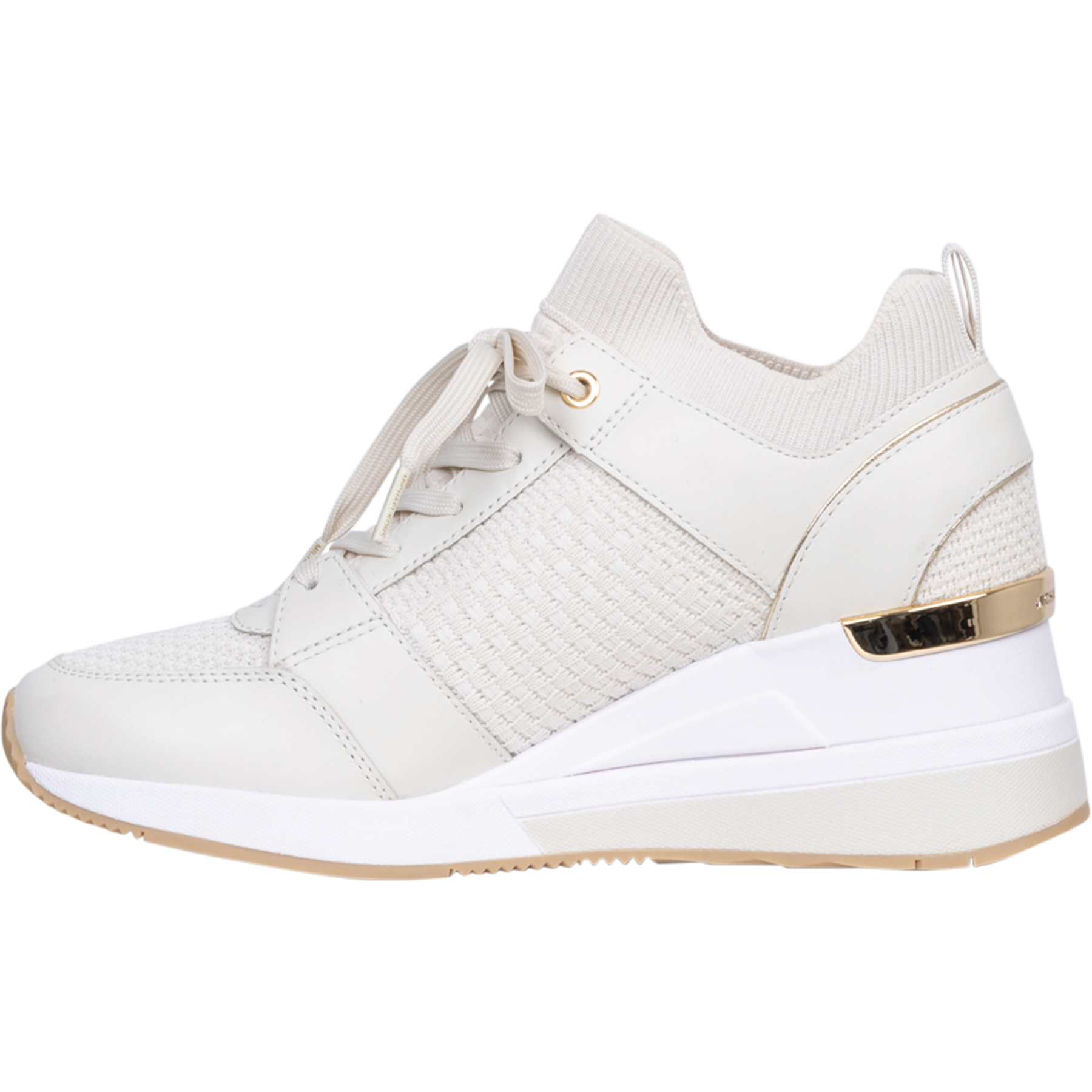 Georgie Knit Trainer - Cream