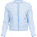 Eliza Nenaya Cardigan Stp - Azurine/V Ice