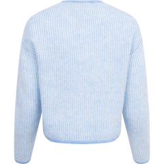 Eliza Nenaya Cardigan Stp - Azurine/V Ice