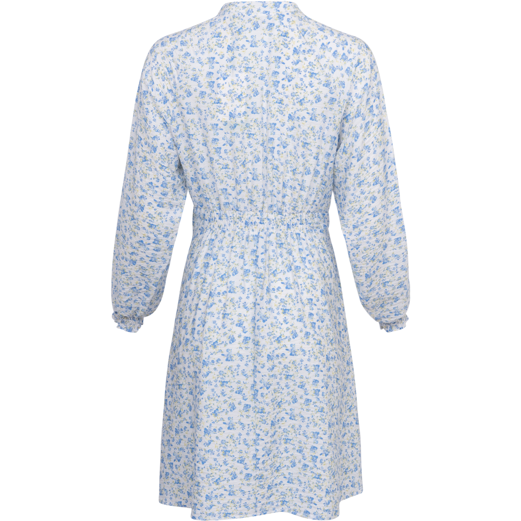 Laurelle Ladonna Dress Aop - Chamb Blue Flw