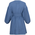 Aino Linen Dress - Jeans Blue