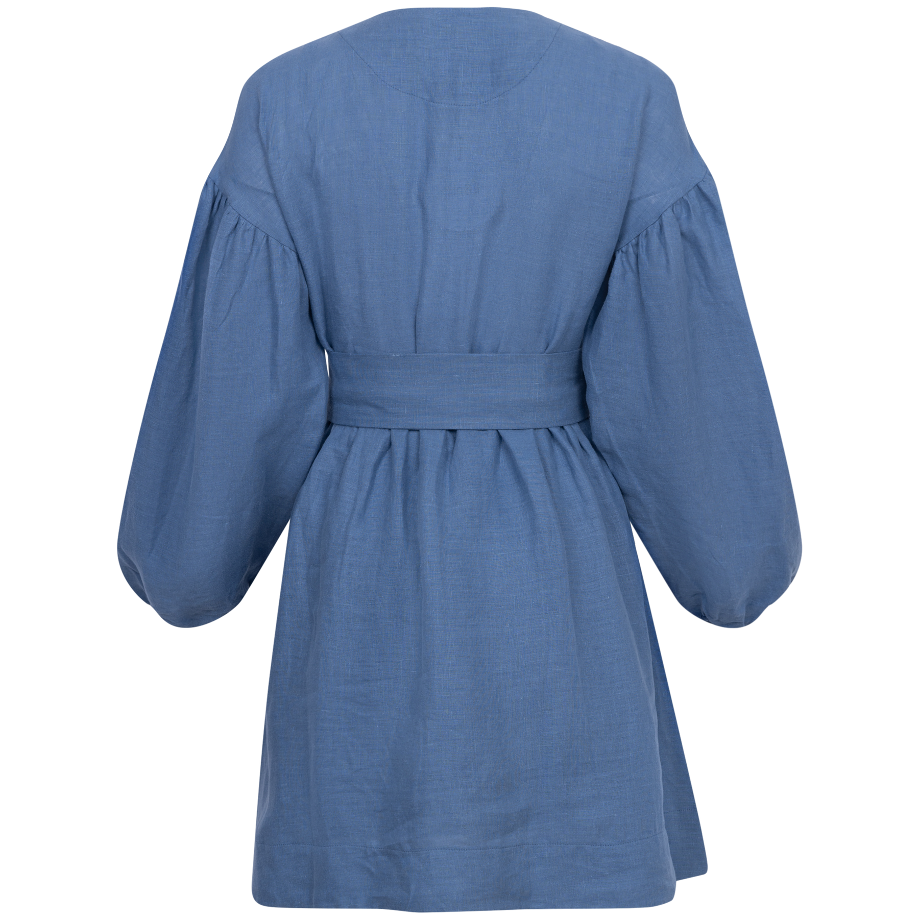 Aino Linen Dress - Jeans Blue