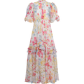 Chiffon Tieback Gown - Wildflowers