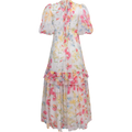 Chiffon Tieback Gown - Wildflowers