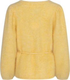 Fredrikke Chunky Cardigan - Yellow