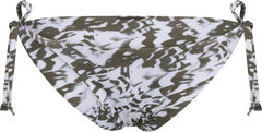 String Side Tie - Ck Shell Olive Aop