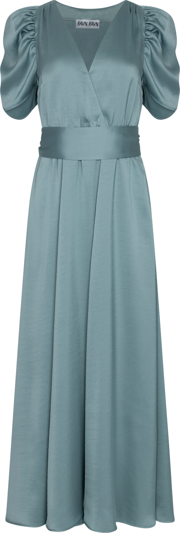 Emma Dress - Stone Blue