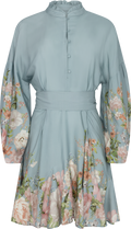 Aliah Flora Dress - Blue Garden