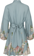 Aliah Flora Dress - Blue Garden