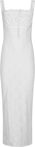 Rosaic Dress - Vit spets