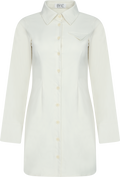 Maryic Dress - Vit