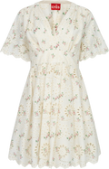 Ocean Dress - White Flower