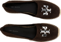 Eleanor Espadrille - Mörkbrun/Silver