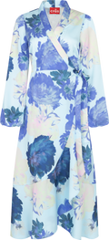Lara Dress - Pale Peony Blue