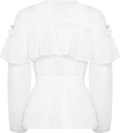 Frill Blus - Offwhite