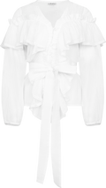 Frill Blus - Offwhite