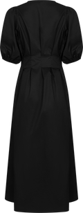 Poppycc Pleat Dress - Svart